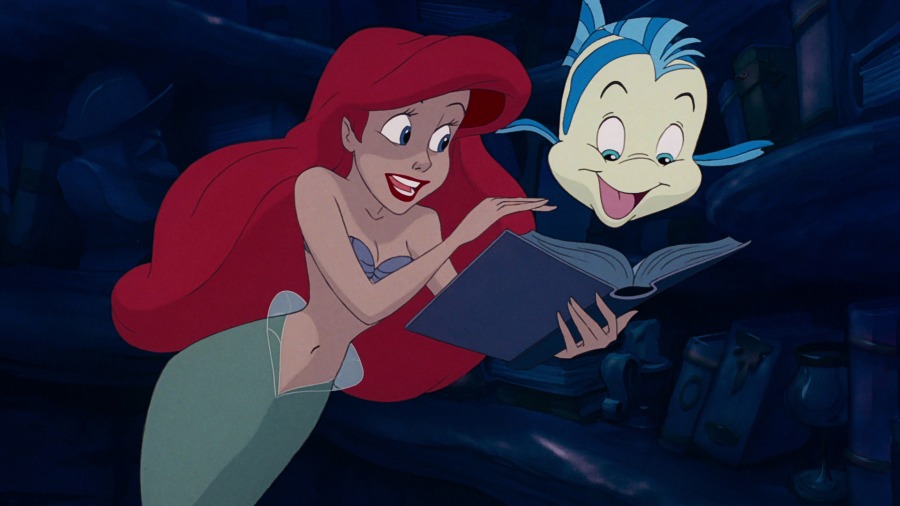 Screen capture from The Little Mermaid