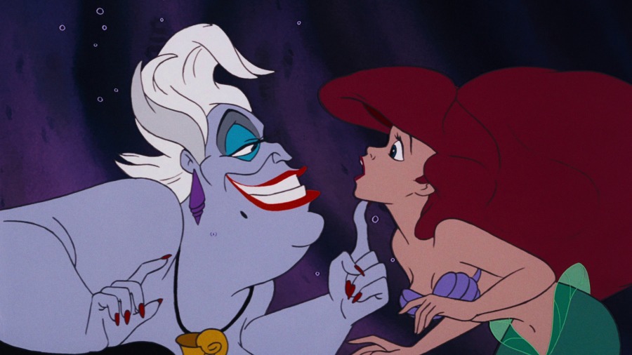 Screen capture from The Little Mermaid