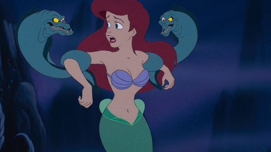 Screen capture from The Little Mermaid