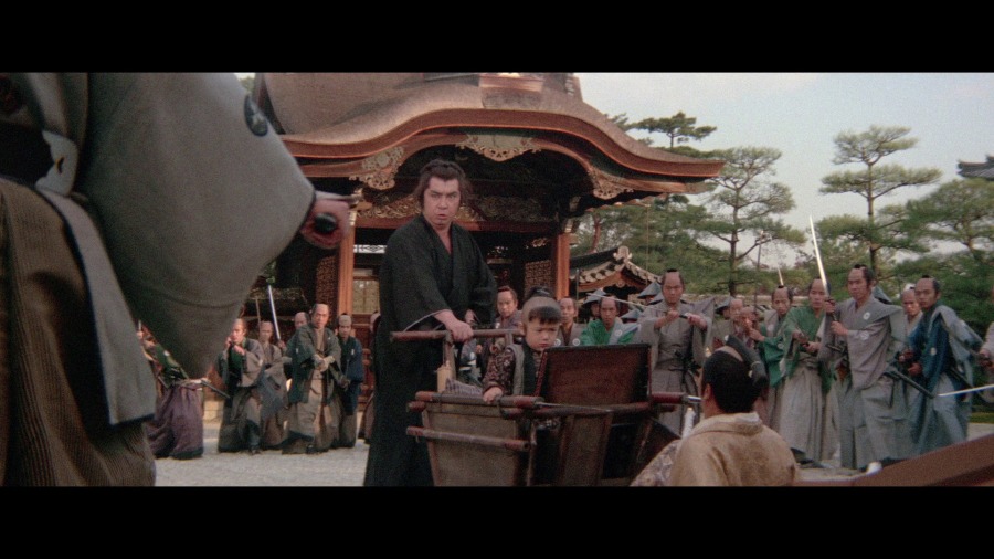 Screen capture from Lone Wolf and Cub