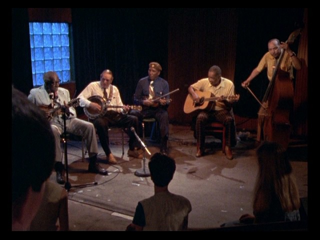 Screen capture from Louie Bluie
