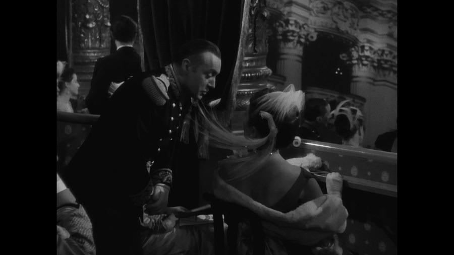 Screen capture from The Earrings of Madame de . . .