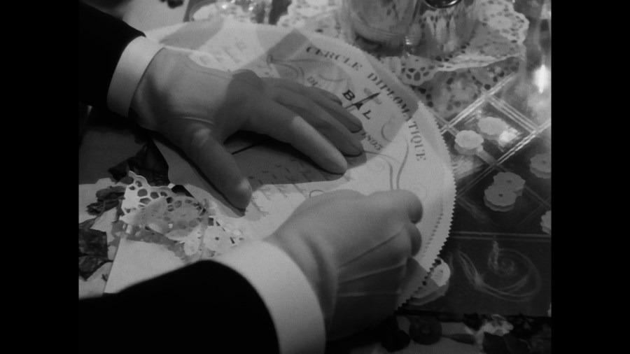 Screen capture from The Earrings of Madame de . . .