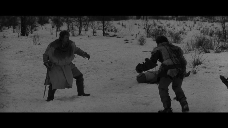 Screen capture from Marketa Lazarová