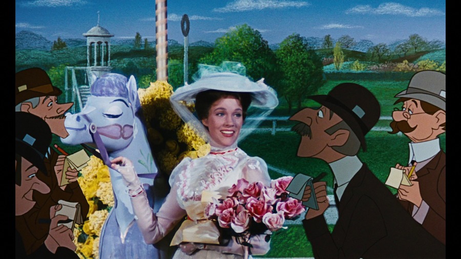 Screen capture from Mary Poppins