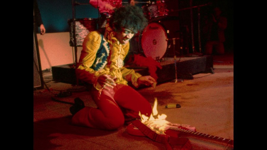 Screen capture from The Complete Monterey Pop Festival