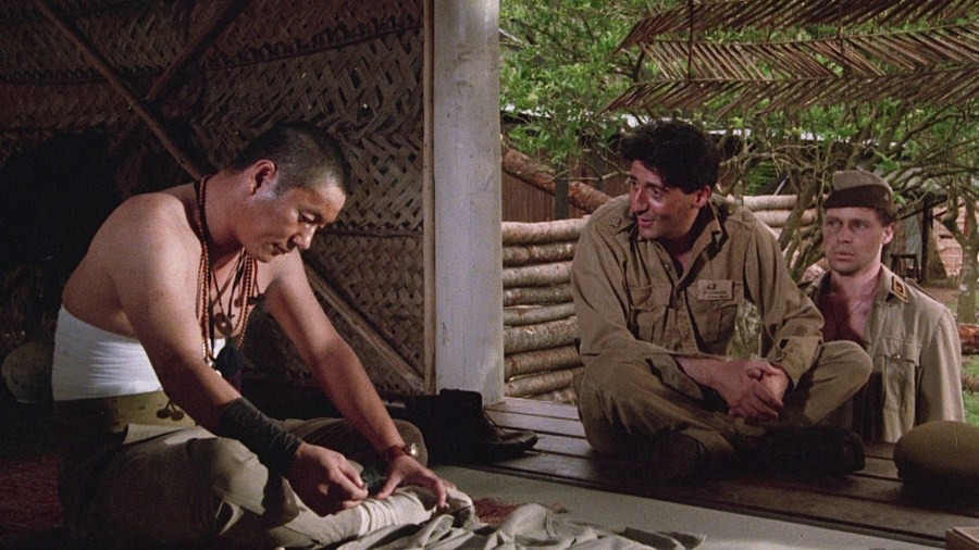 Screen capture from Merry Christmas Mr. Lawrence