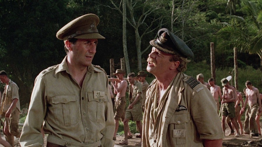 Screen capture from Merry Christmas Mr. Lawrence