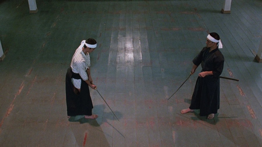 Screen capture from Merry Christmas Mr. Lawrence