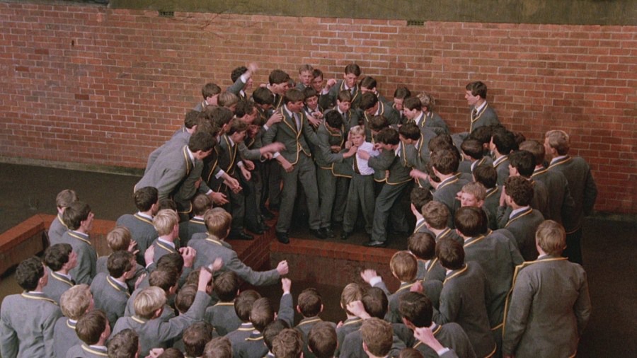 Screen capture from Merry Christmas Mr. Lawrence