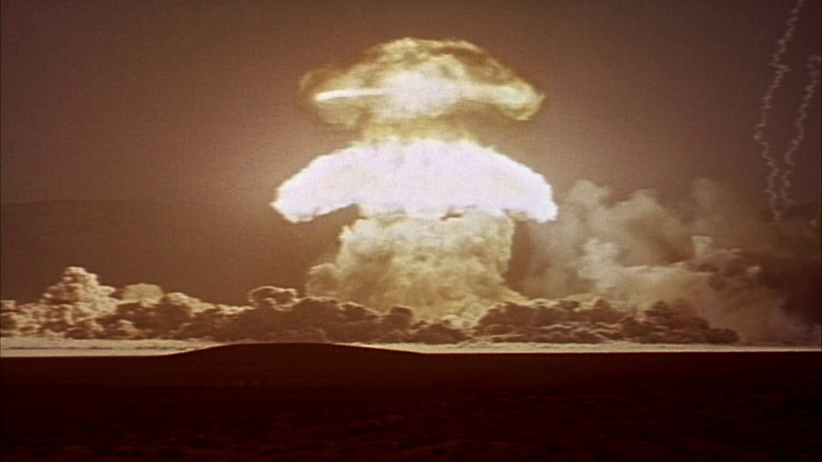 Screen capture from Naqoyqatsi