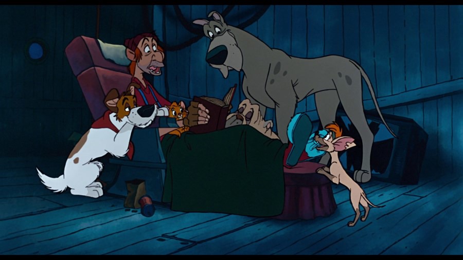 Screen capture from Oliver & Company