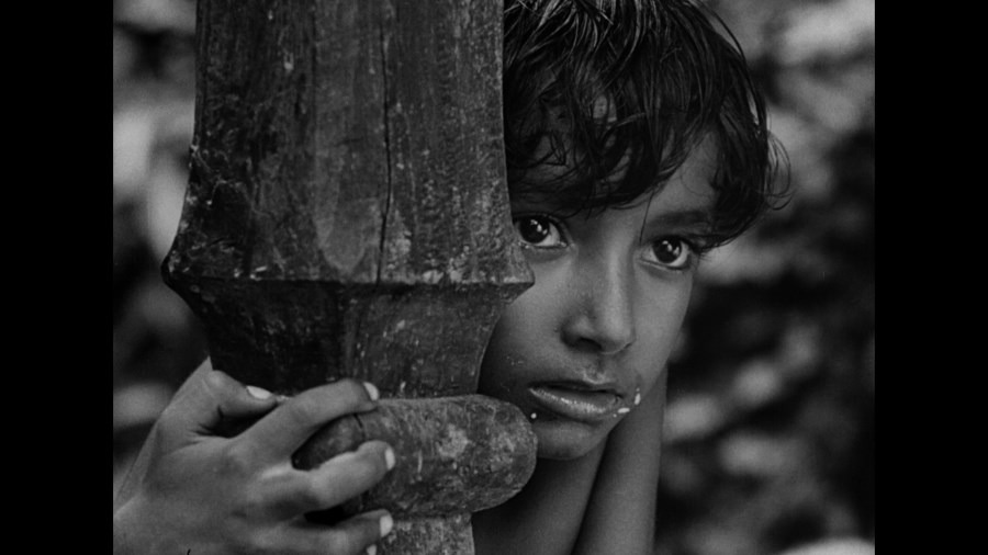 Screen capture from Pather Panchali