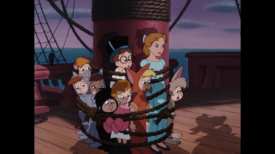 Screen capture from Peter Pan
