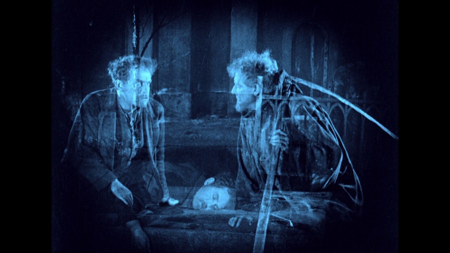 Screen capture from The Phantom Carriage