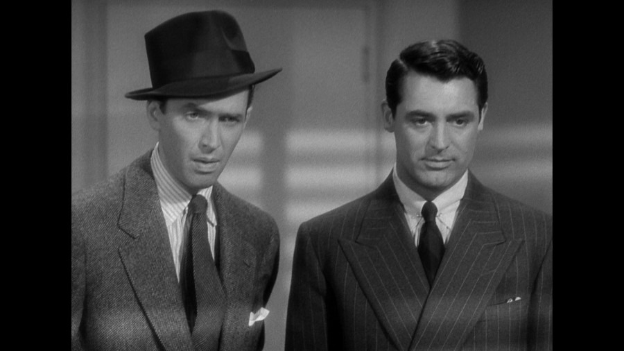 Screen capture from The Philadelphia Story
