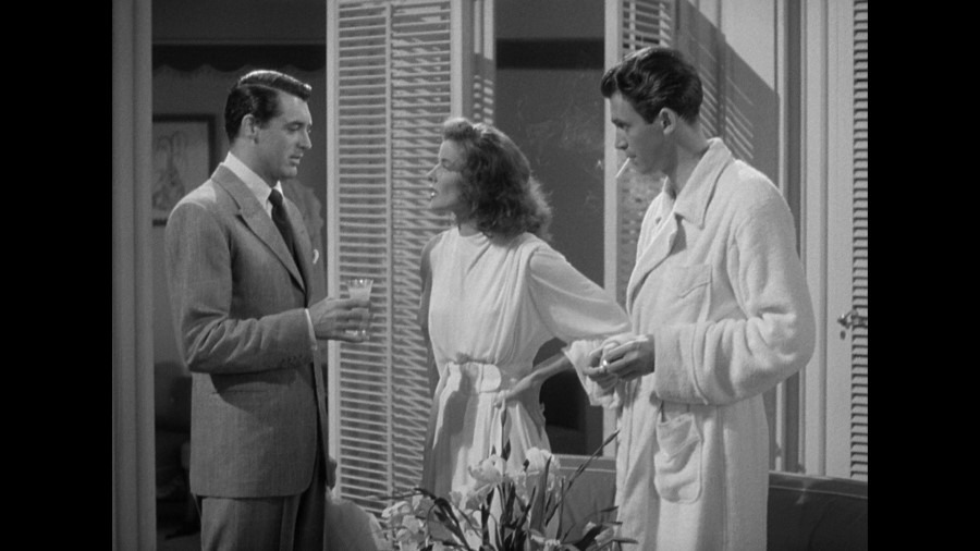 Screen capture from The Philadelphia Story