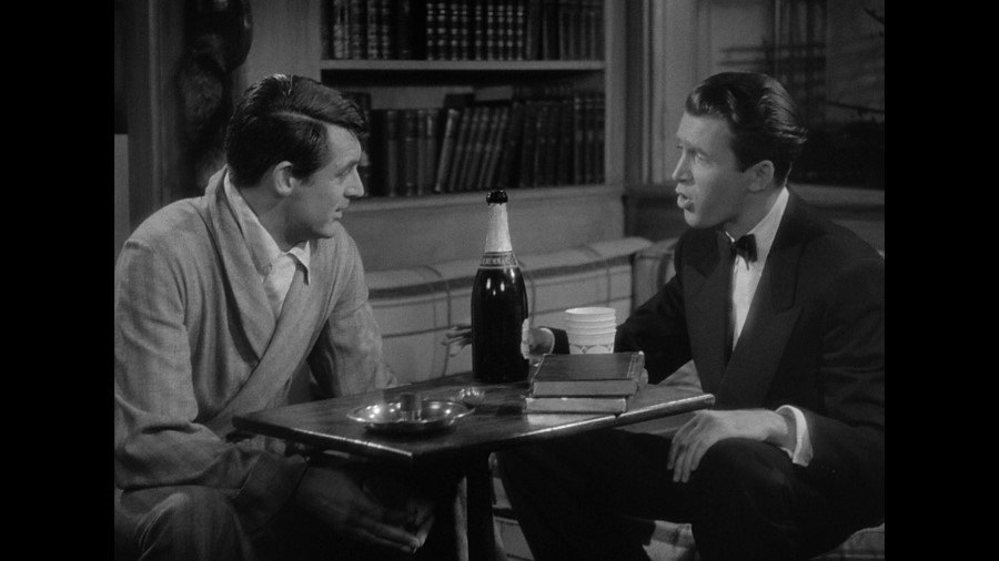 Screen capture from The Philadelphia Story