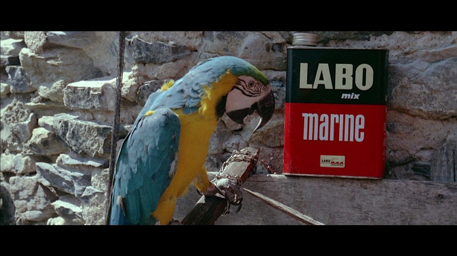 Screen capture from Pierrot le fou