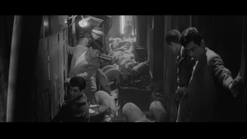 Screen capture from Pigs, Pimps & Prostitutes: 3 Films by Shohei Imamura