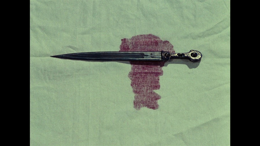 Screen capture from The Color of Pomegranates