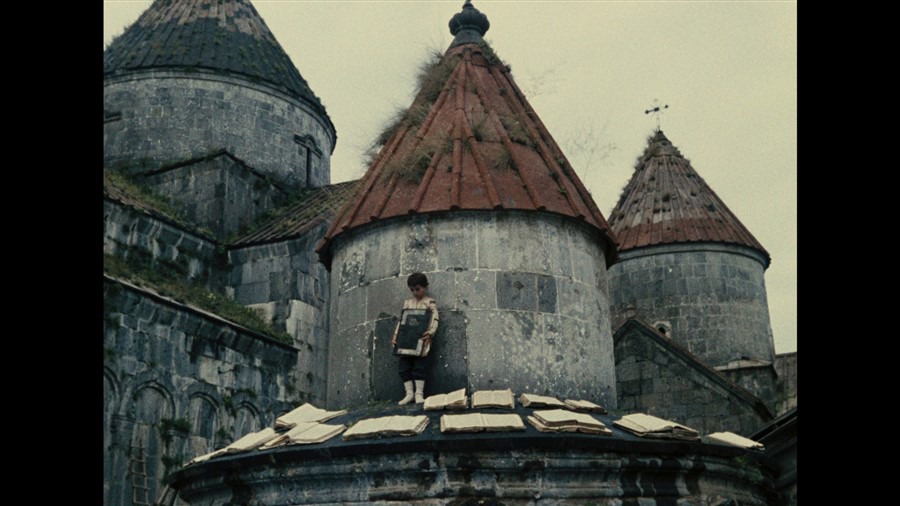 Screen capture from The Color of Pomegranates