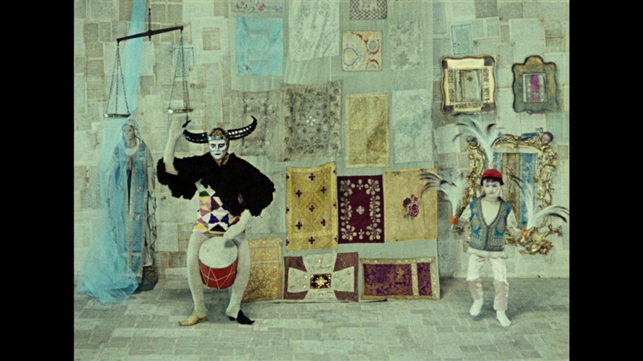 Screen capture from The Color of Pomegranates