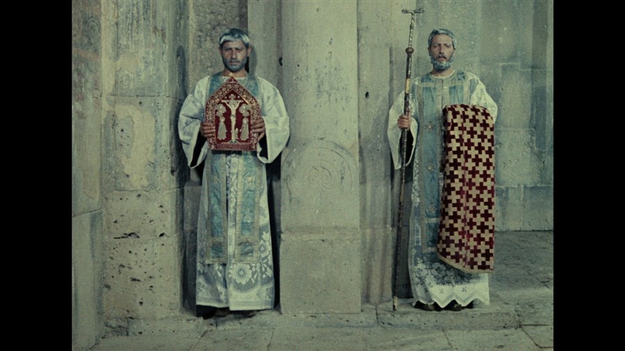 Screen capture from The Color of Pomegranates