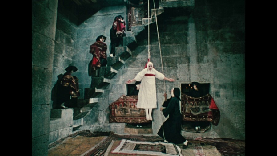 Screen capture from The Color of Pomegranates