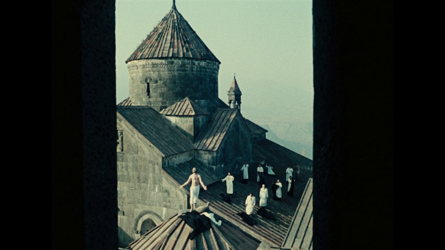 Screen capture from The Color of Pomegranates