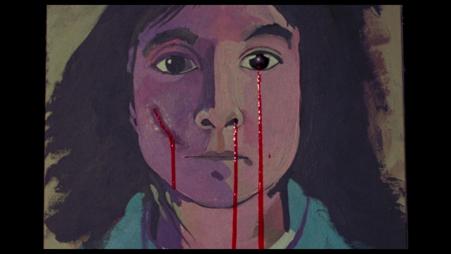 Screen capture from The Premonition