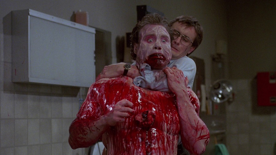 Screen capture from Re-Animator
