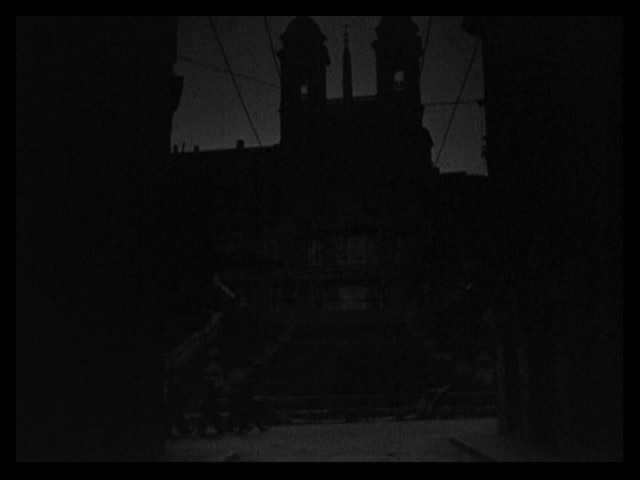 Screen capture from Rome Open City