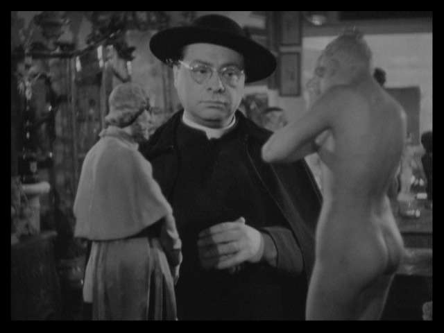 Screen capture from Rome Open City
