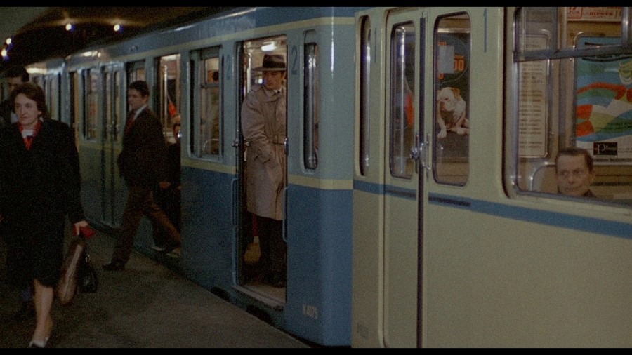 Screen capture from Le samouraï