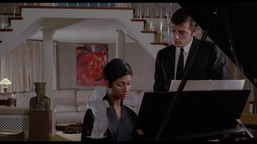 Screen capture from Le samouraï