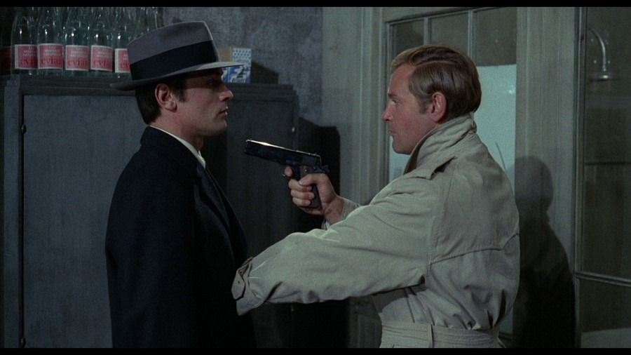 Screen capture from Le samouraï