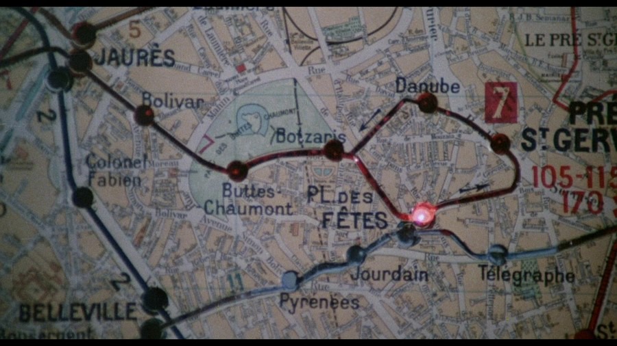 Screen capture from Le samouraï