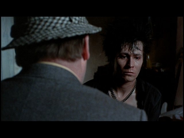 Screen capture from Sid & Nancy