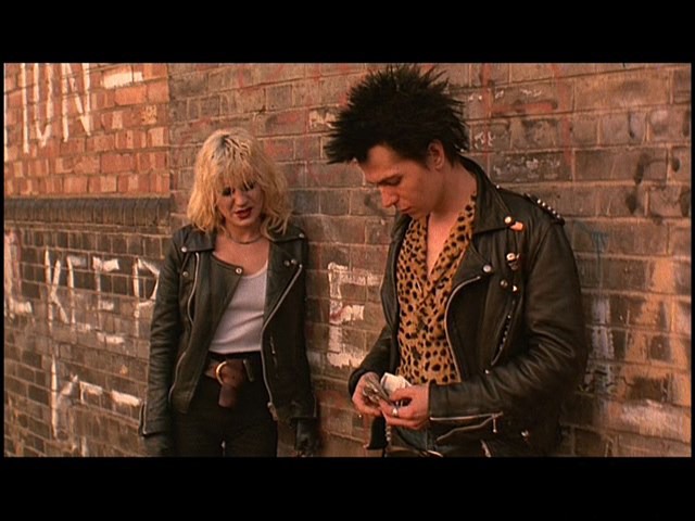 Screen capture from Sid & Nancy