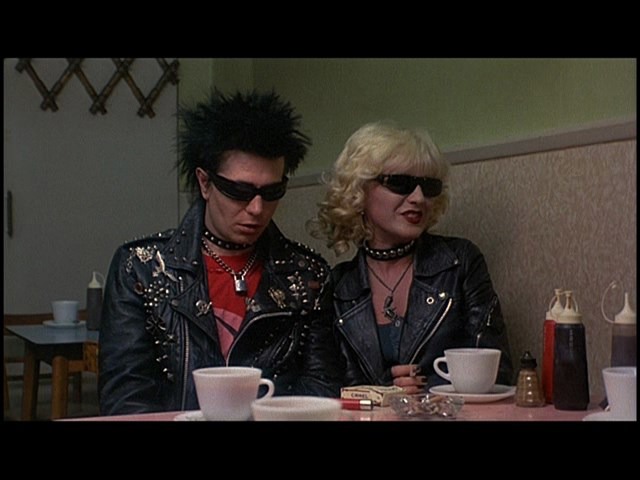 Screen capture from Sid & Nancy