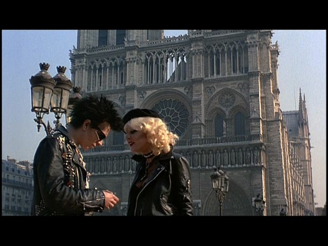 Screen capture from Sid & Nancy