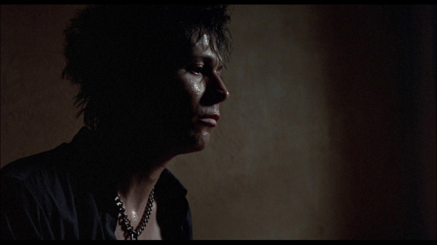 Screen capture from Sid & Nancy