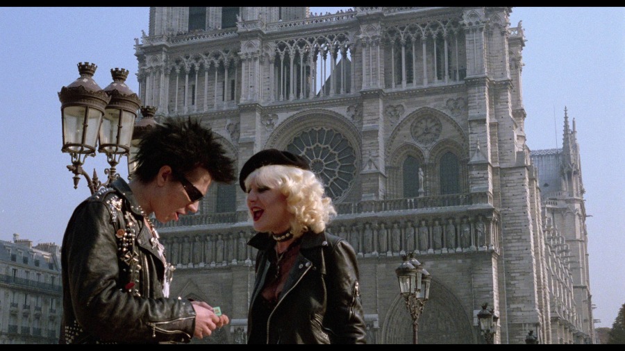 Screen capture from Sid & Nancy
