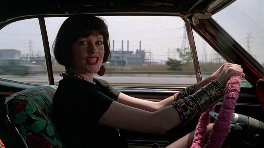 Screen capture from Something Wild