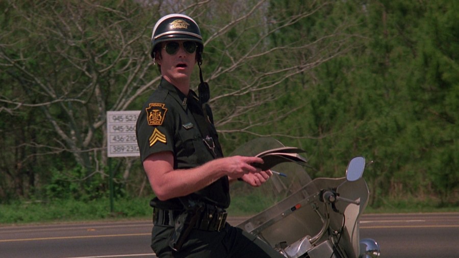 Screen capture from Something Wild
