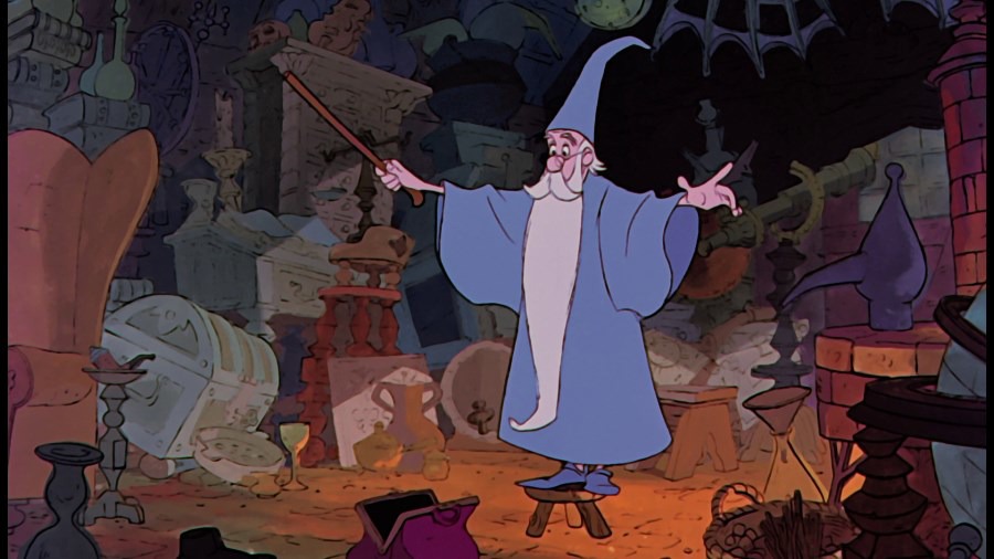 Screen capture from The Sword in the Stone
