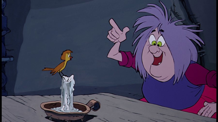 Screen capture from The Sword in the Stone