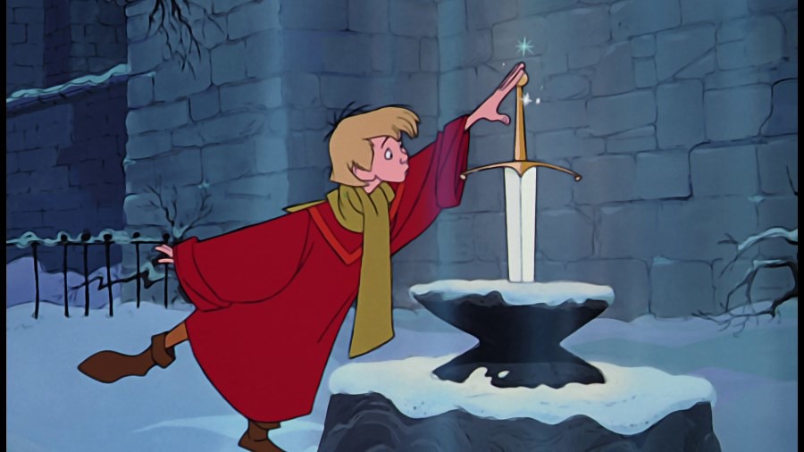 Screen capture from The Sword in the Stone
