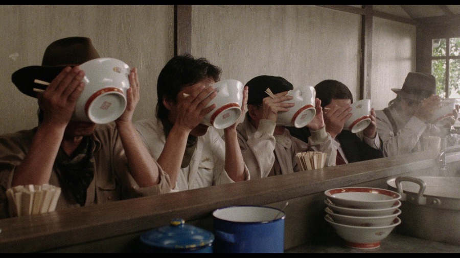 Screen capture from Tampopo